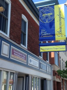 downingtown yoga banner
